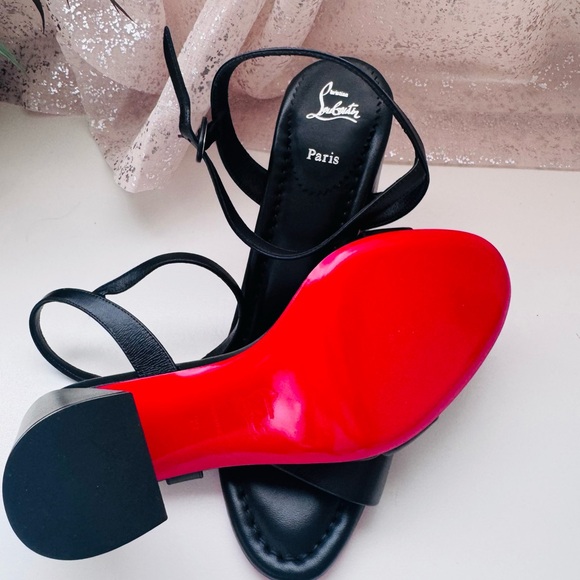 Christian Louboutin Miss Jane 85 Block Heel - Picture 1 of 8